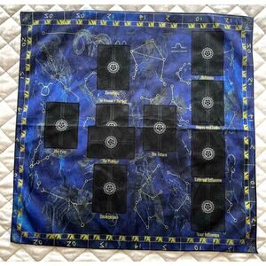 Celtic Cross Tarot Spread Altar Reading Cloth
